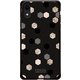 GCN-GP07-D-BK [GLASS PRINT iPhone XR GEOMETRIC PATTERN Buzz BK]
