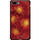 GCN-FR01-B-BK [GLASS PRINT iPhone 8 Plus/7 Plus FLORAL Aflican Daisy BK]