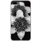 GCN-FR04-B-TL [GLASS PRINT iPhone 8 Plus/7 Plus FLORAL Mono FLORAL TL]