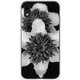 GCN-FR04-D-TL [GLASS PRINT iPhone XR FLORAL Mono FLORAL TL]