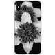GCN-FR04-E-TL [GLASS PRINT iPhone XS Max FLORAL Mono FLORAL TL]