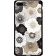 GCN-FP01-B-BK [GLASS PRINT iPhone 8 Plus/7 Plus FLORAL PATTERN Anemone BK]