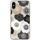 GCN-FP01-C-TL [GLASS PRINT iPhone XS/X FLORAL PATTERN Anemone TL]