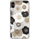 GCN-FP01-E-TL [GLASS PRINT iPhone XS Max FLORAL PATTERN Anemone TL]