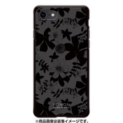 GCN-FP02-A-BK [GLASS PRINT iPhone 8/7 FLORAL PATTERN Azalea Nigt Black BK]