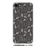 GCN-FP09-A-TL [GLASS PRINT iPhone 8/7 FLORAL PATTERN Rondo Dawn Gray TL]
