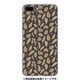 GCN-FP10-B-TL [GLASS PRINT iPhone 8 Plus/7 Plus FLORAL PATTERN Rondo Caramel Black TL]