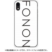 GCN-TS01-D-TL [GLASS PRINT iPhone XR TYPO SERIES FONON White TL]