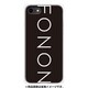 GCN-TS02-A-TL [GLASS PRINT iPhone 8/7 TYPO SERIES FONON Black TL]