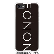 GCN-TS02-A-TL [GLASS PRINT iPhone 8/7 TYPO SERIES FONON Black TL]