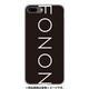 GCN-TS02-B-TL [GLASS PRINT iPhone 8 Plus/7 Plus TYPO SERIES FONON Black TL]