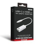 USB-C to HDMI v2.0 4K UHDTV Adapter シルバー TUN-OT-000052