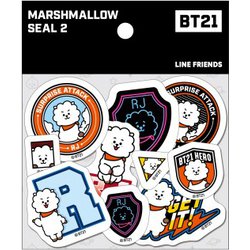 ヨドバシ Com エンスカイ Ensky Bt21 マシュマロシール2 Rj キャラクターグッズ 通販 全品無料配達