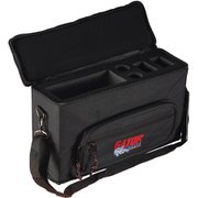 ワイヤレスシステム用キャリングバッグ ハーフラック仕様 2システム収納可能 GM-2W