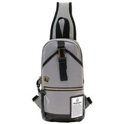 NBTC-01PWH/BK [DUALTEX ボディバッグ ホワイト×ブラック]