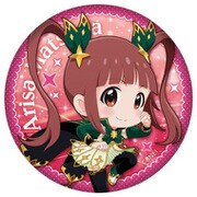 アイドルマスター ミリオンライブ！ ぷにぷに缶バッジ 松田亜利沙 [キャラクターグッズ]