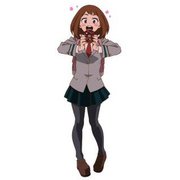 僕のヒーローアカデミア クリアファイル ドーナツ Ver. 麗日お茶子 [キャラクターグッズ]