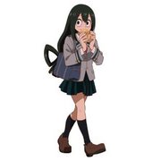 僕のヒーローアカデミア クリアファイル ドーナツ Ver. 蛙吹梅雨 [キャラクターグッズ]