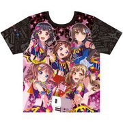 BanG Dream！ Poppin' Party フルグラフィックTシャツ vol.2 XLサイズ [キャラクターグッズ]