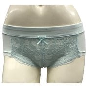 女性用ショーツ お腹らくらくショーツ 852304 LL ミントグリーン