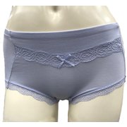女性用ショーツ お腹らくらくショーツ 852306 L ブルー