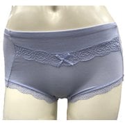女性用ショーツ お腹らくらくショーツ 852306 LL ブルー