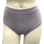 女性用ショーツ 成型ショーツ ボーダー 852226 M ラベンダー