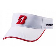 CPG912WR [TOUR B プロモデルバイザー 56～59cm ホワイト/レッド]