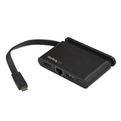 USB Type-C マルチハブ HDMI出力対応 1x A 1x C 100W Power Delivery 3.0 DKT30CHCPD
