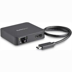 USB Type-C マルチポートアダプタ 1x 4K対応HDMI 1x ギガビットイーサネット（GbE） 1x USB Type-C 1x USB-A DKT30CHD