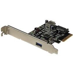 2ポートUSB 3.1（10Gbps）増設PCI Expressインターフェースカード USB Type-A（外部ポート x1/ 内部ポート x1） PEXUSB311EI