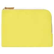 Bloomin フラットポーチA5 レモンイエロー F7739-5