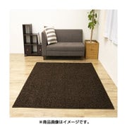 防ダニ・防炎機能カーペット 130×190cm ブラウン