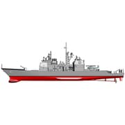 HSP1002 [1/700スケール タイコンデロガ級 ミサイル巡洋艦 CG-53 モービル・ベイの船完成モデル]