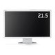 21.5型ワイド液晶ディスプレイ IT/スタンダード ブルーライト低減機能搭載 ホワイト LCD-AS223WMi
