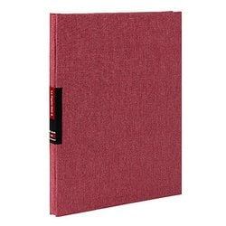フエルアルバム ルパピエノアール2 A4 レッド A-A4D-171-R