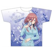 五等分の花嫁 フルグラフィックTシャツ 中野三玖 [キャラクターグッズ]