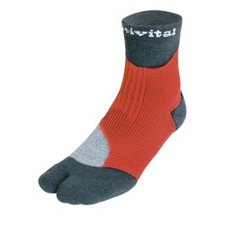アクティバイタルフットサポーター メンズ グレーレッド