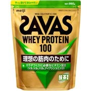 ザバス ホエイプロテイン100 抹茶風味 980g [プロテイン]