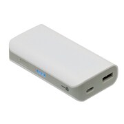 モバイルバッテリー 5200mAh ホワイト MB-Y0156W