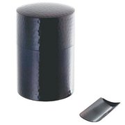 018039 [純銅製茶筒 大 茶箕付]