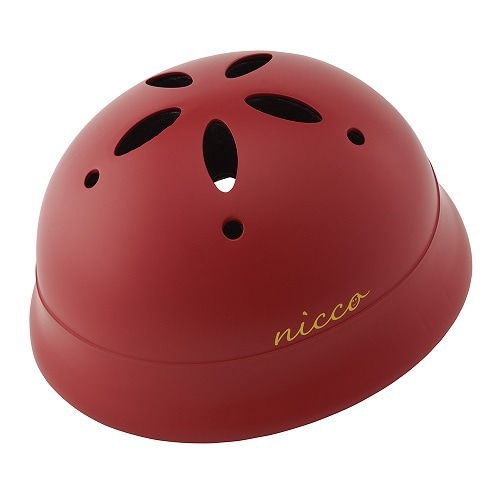 nicco ニコルシック ベビーＬ/マットレッド [Le Chic Baby L ベビーヘルメットＬ （約47～52cm） KM002LMRD 安全規格 CEマーク]