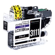 互換インクカートリッジ ブラザー LC3111BK ブラック(顔料) 使い切りタイプ CC-BLC3111NBK