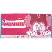 Disney ひょっこり+4 60cm×120cm ピンク バスタオル 38-1053350P