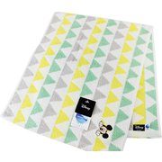 Disney オノマトペ+2 34cm×80cm イエロー フェイスタオル 38-1032160Y