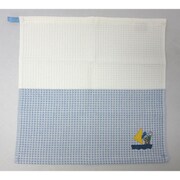Disney オノマトペ+4 34cm×35cm ブルー キッチンタオル 38-1031081B