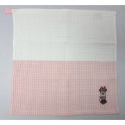 Disney オノマトペ+4 34cm×35cm ピンク キッチンタオル 38-1031081P