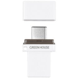 USBメモリー USB3.1 Gen1対応 Type-C/A 32GB GH-UFY3CA32GWH