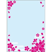 ブロッコリースリーブプロテクター 世界の文様 桜の舞い [トレーディングカード用品]