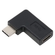 U32CC-LFAD [USB3.1Gen2変換アダプタ Cメス - Cオス 横L型]